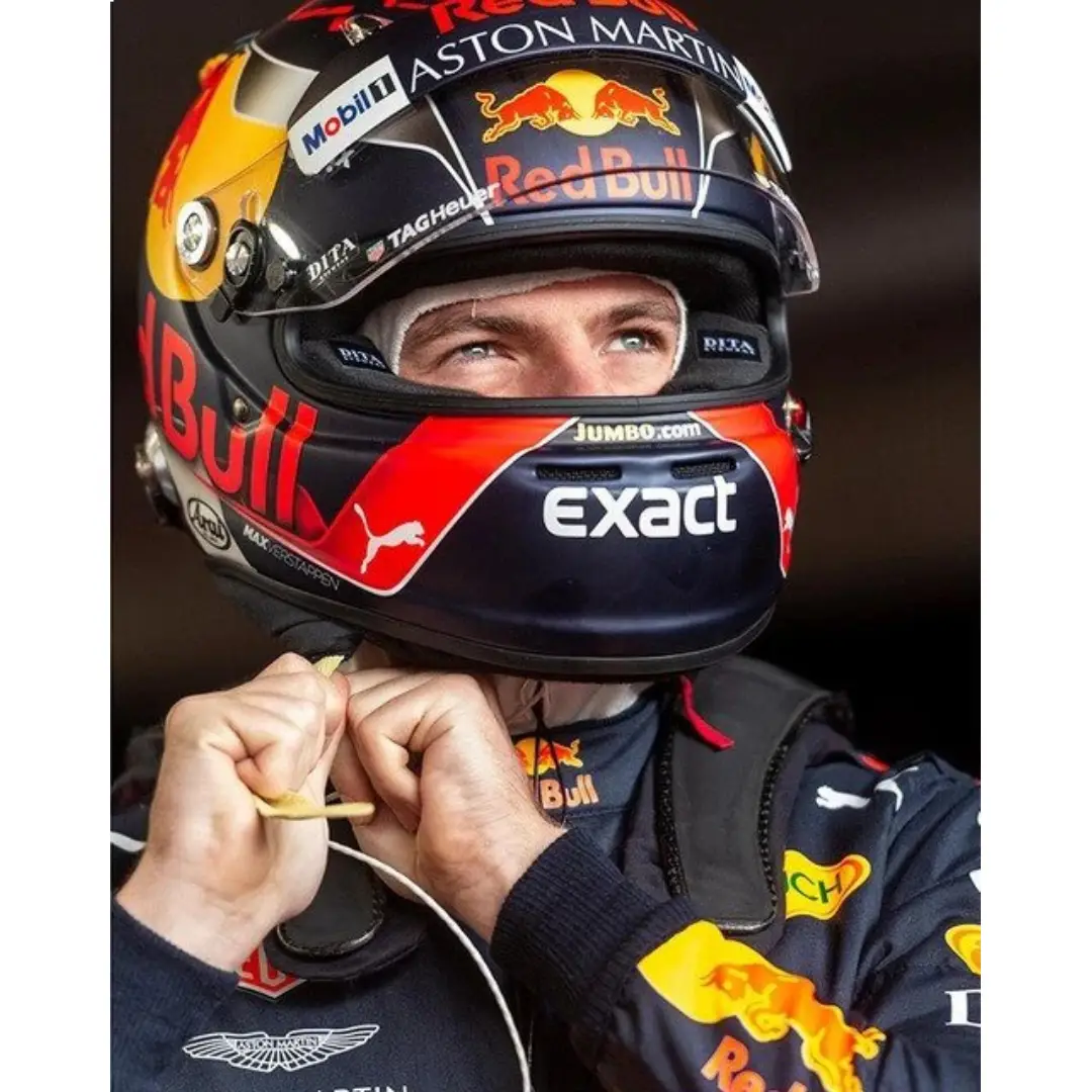 Diamantmalerei Max Verstappen Porträt | Menschen | Vollständig undurchsichtig